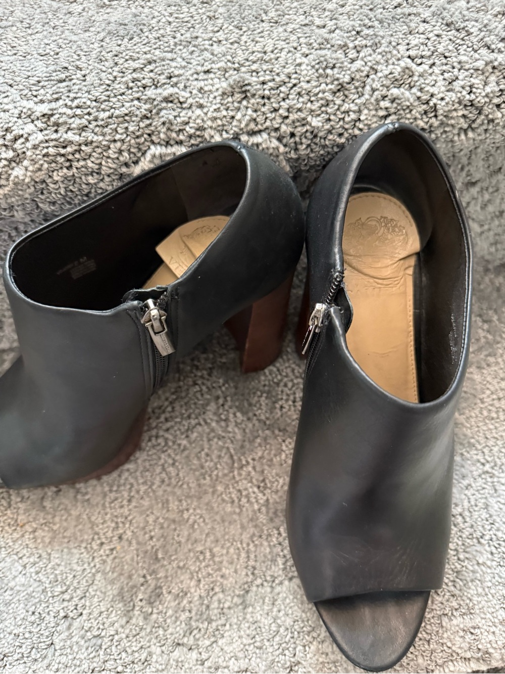 Vince Camuto black heels